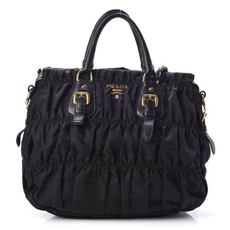 prada tessuto gaufre celebrity|PRADA Tessuto Nylon Gaufre Tote Black .